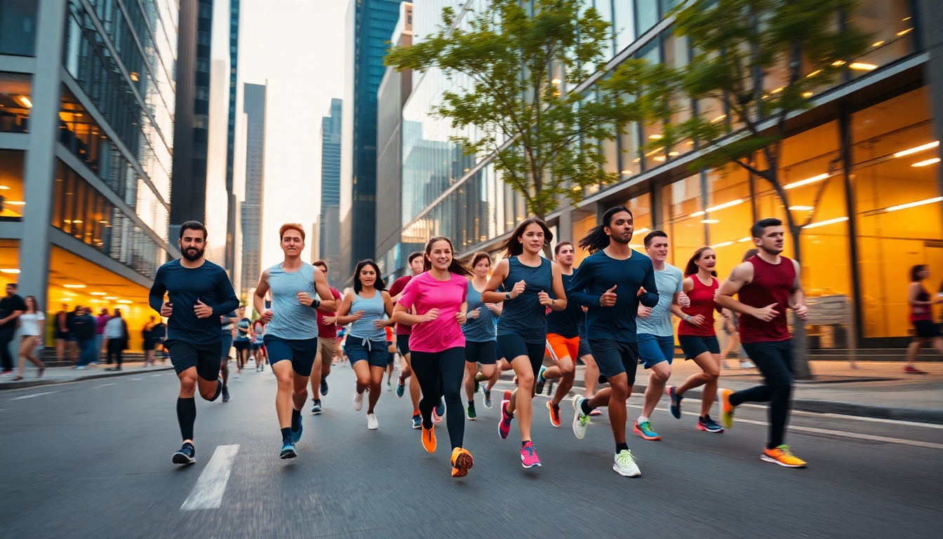 アーバン・ランクルーの都市ランニングシーン